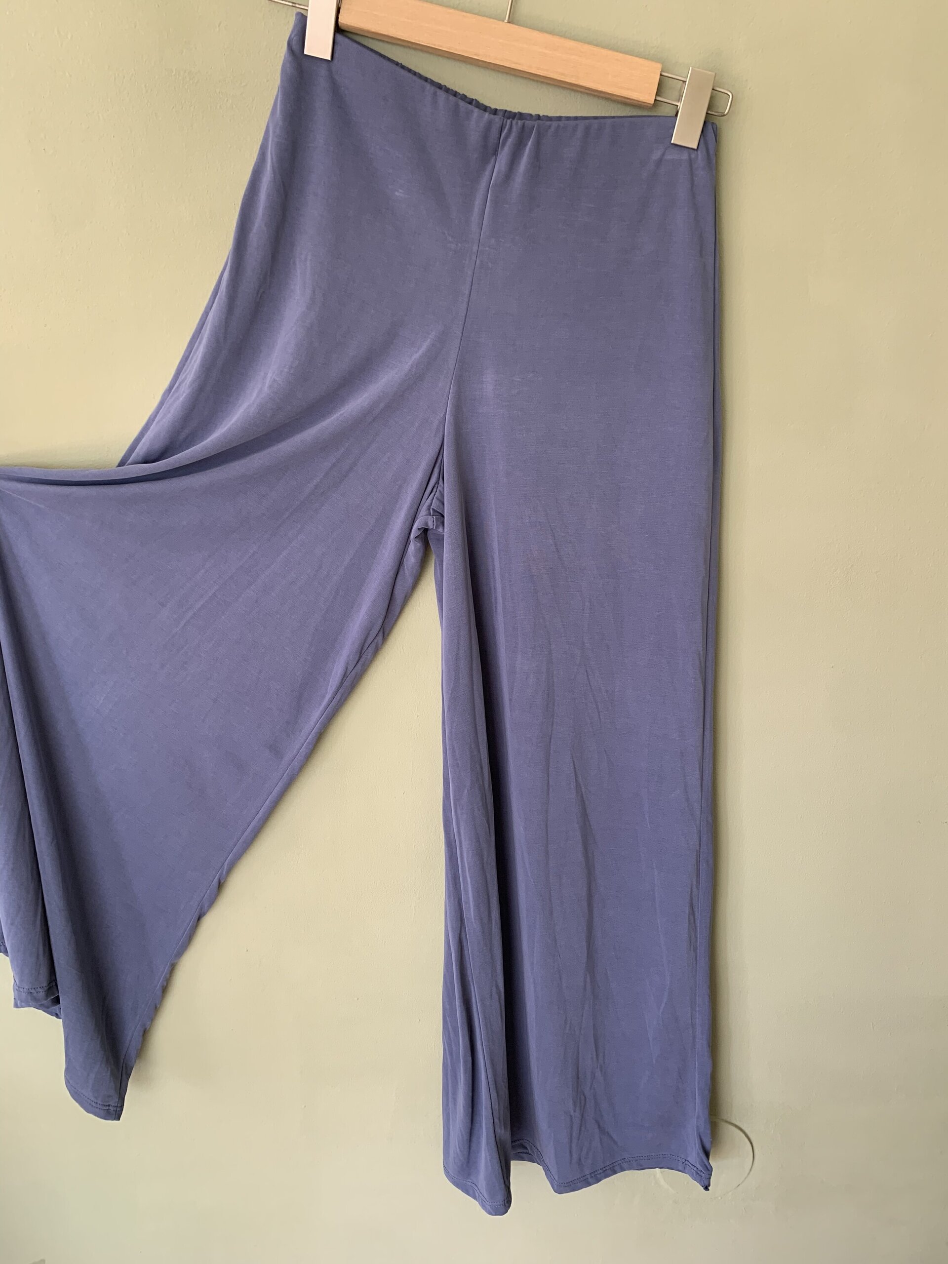 Pantalón sedoso azul - 2